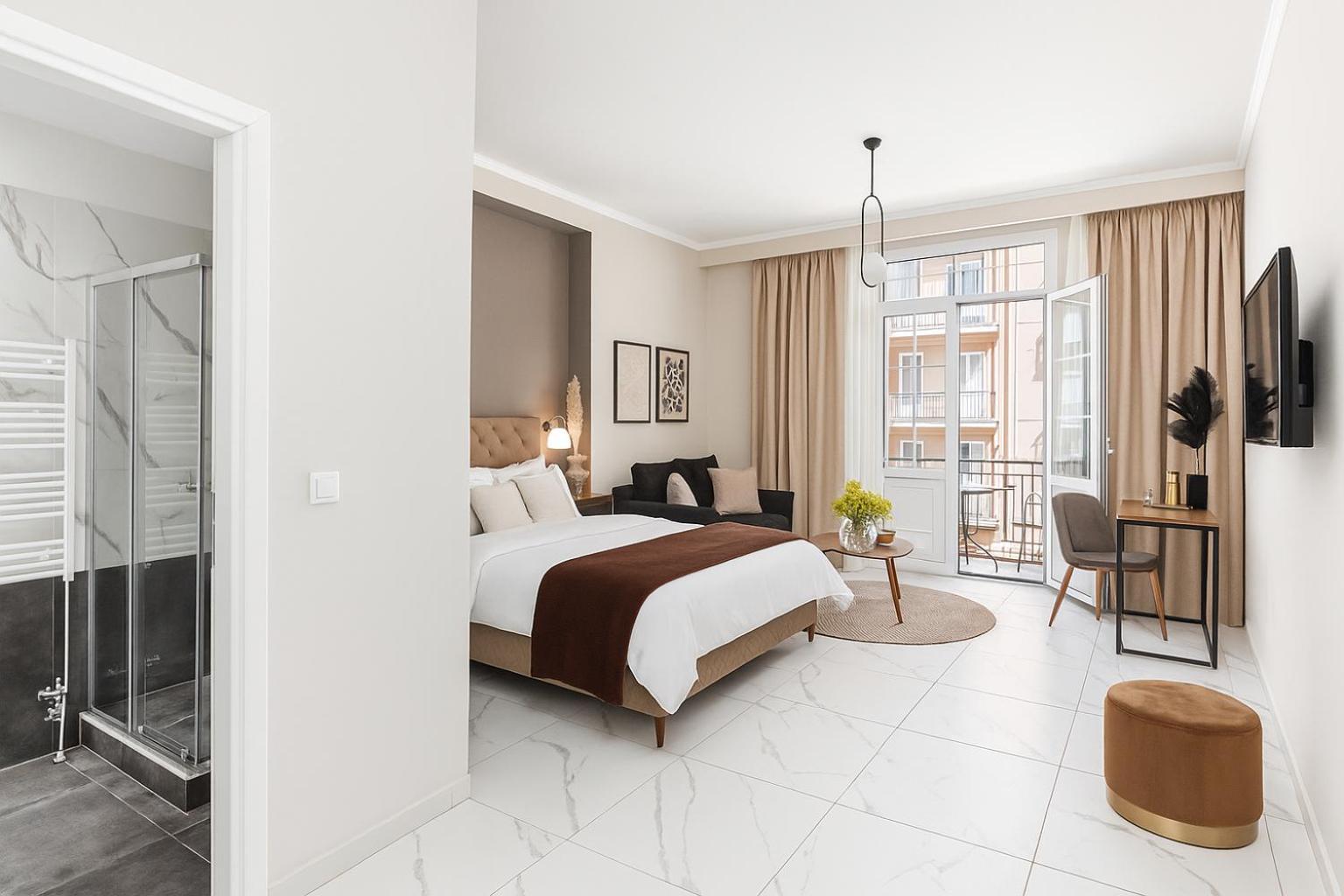 Black Onyx Comfort Suites - Timeless Design In A Heritage Building Thessaloníki Ngoại thất bức ảnh
